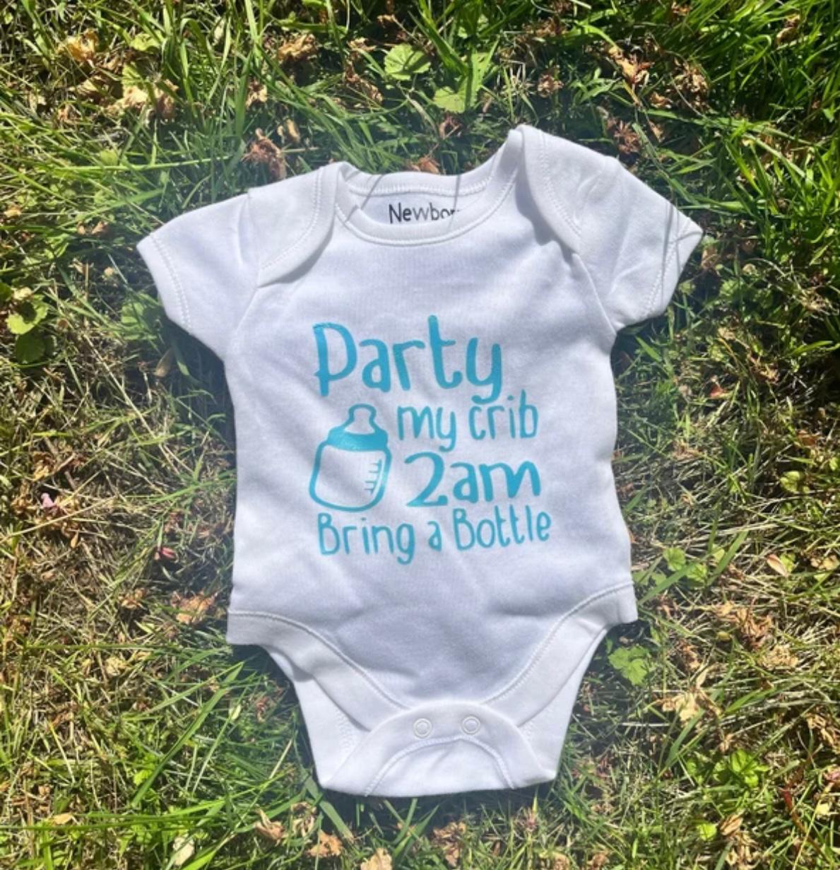 Personalised Baby Vest: Newborn Gift - Image 6