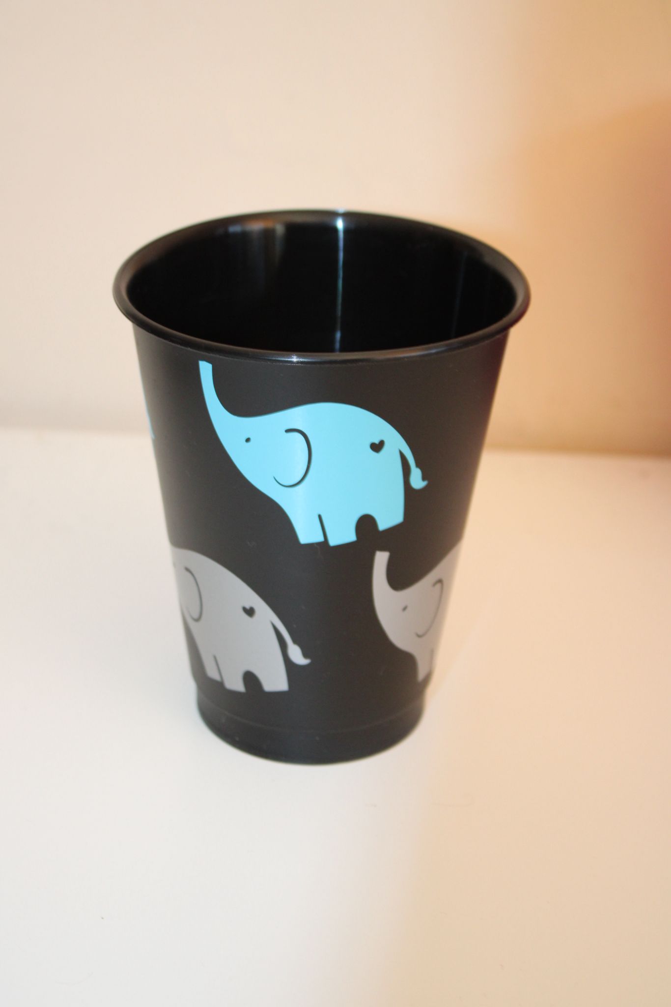 16oz Reusable Tumbler with Straw Black - Image 9