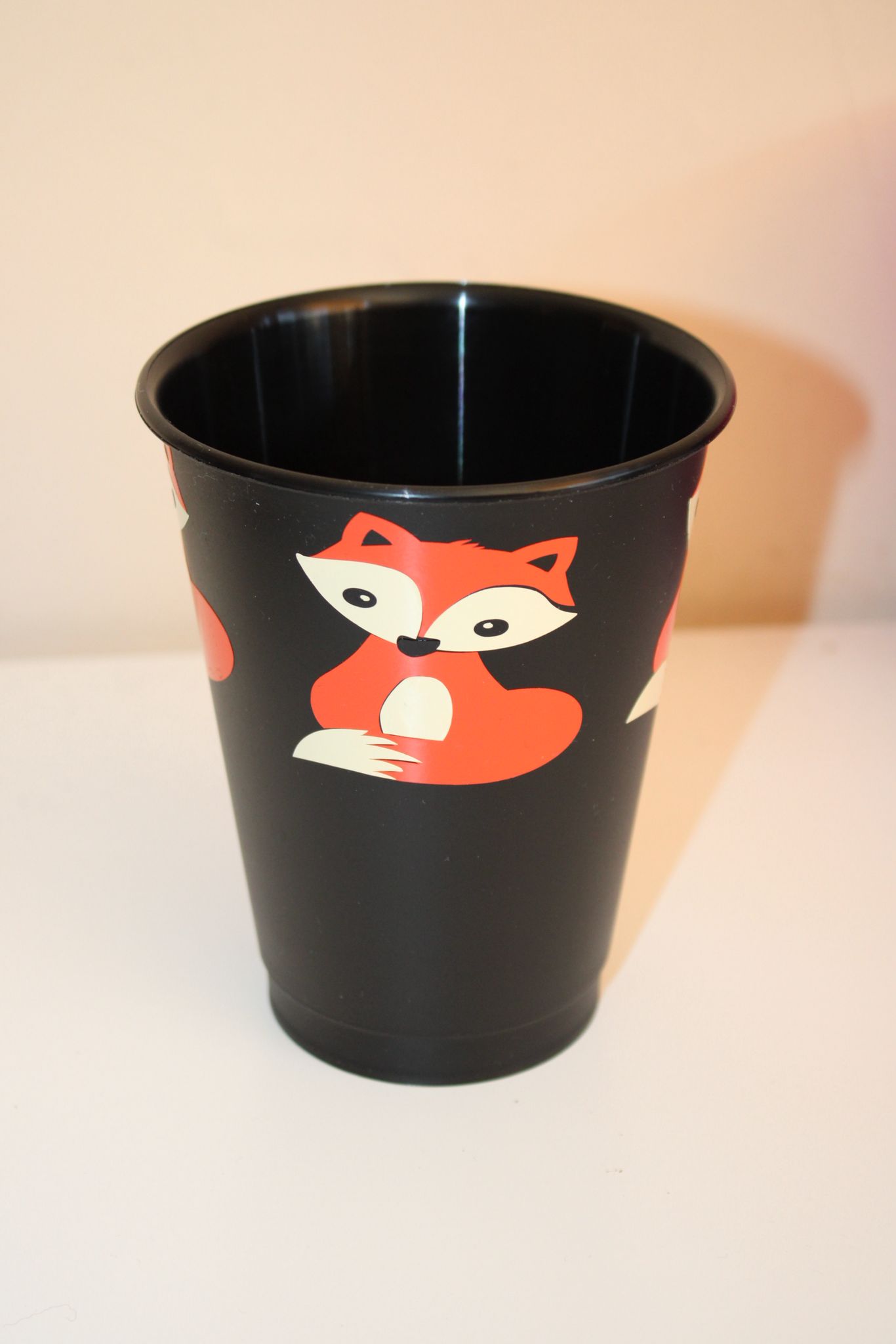 16oz Reusable Tumbler with Straw Black - Image 10