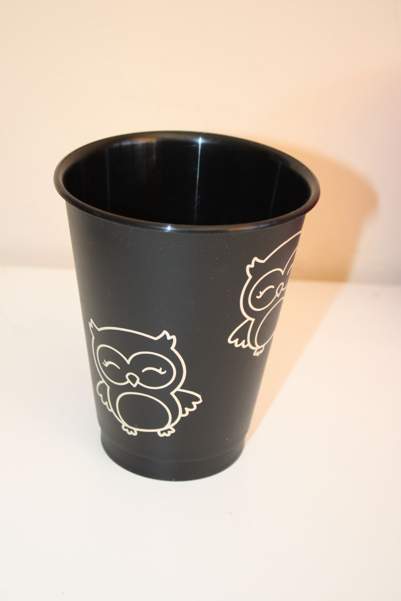 16oz Reusable Tumbler with Straw Black - Image 14