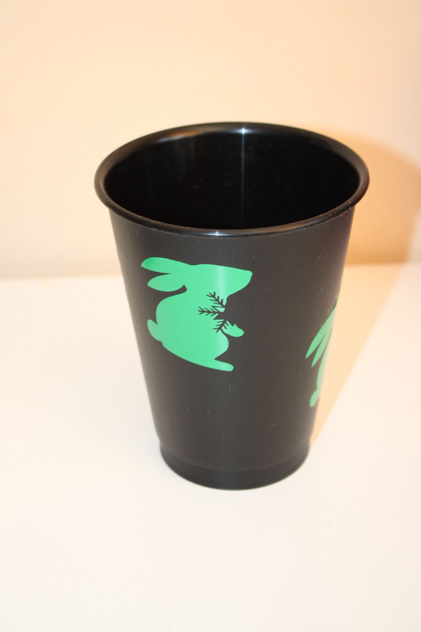 16oz Reusable Tumbler with Straw Black - Image 15