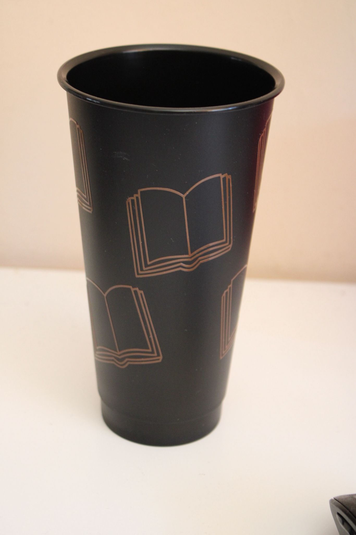 24oz Reusable Tumbler with Straw Black - Image 22