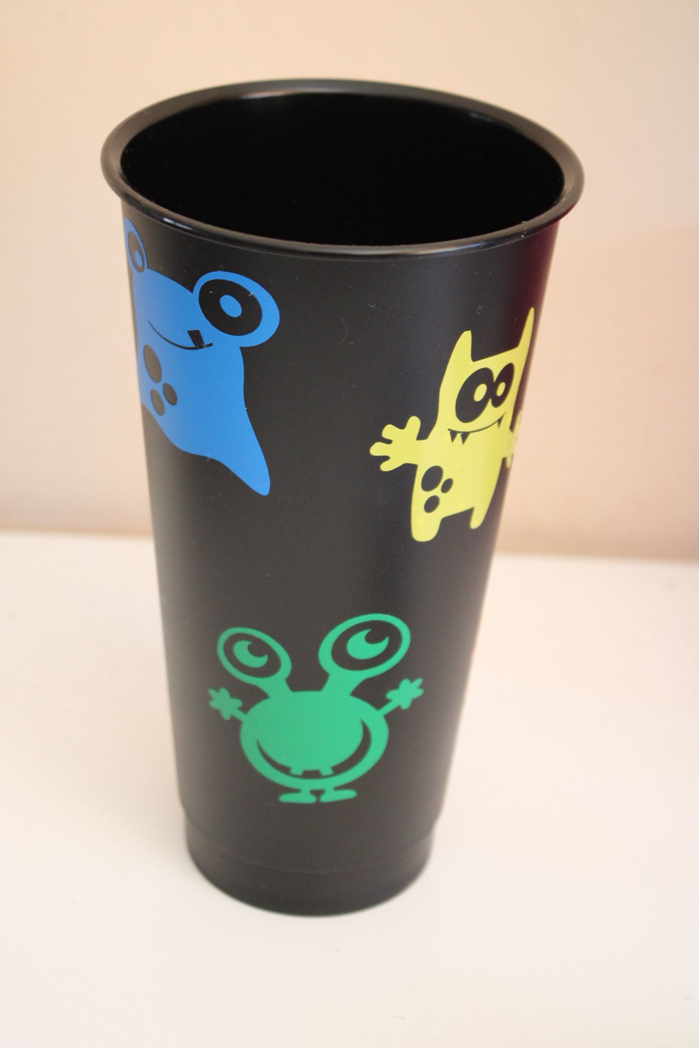 24oz Reusable Tumbler with Straw Black - Image 11