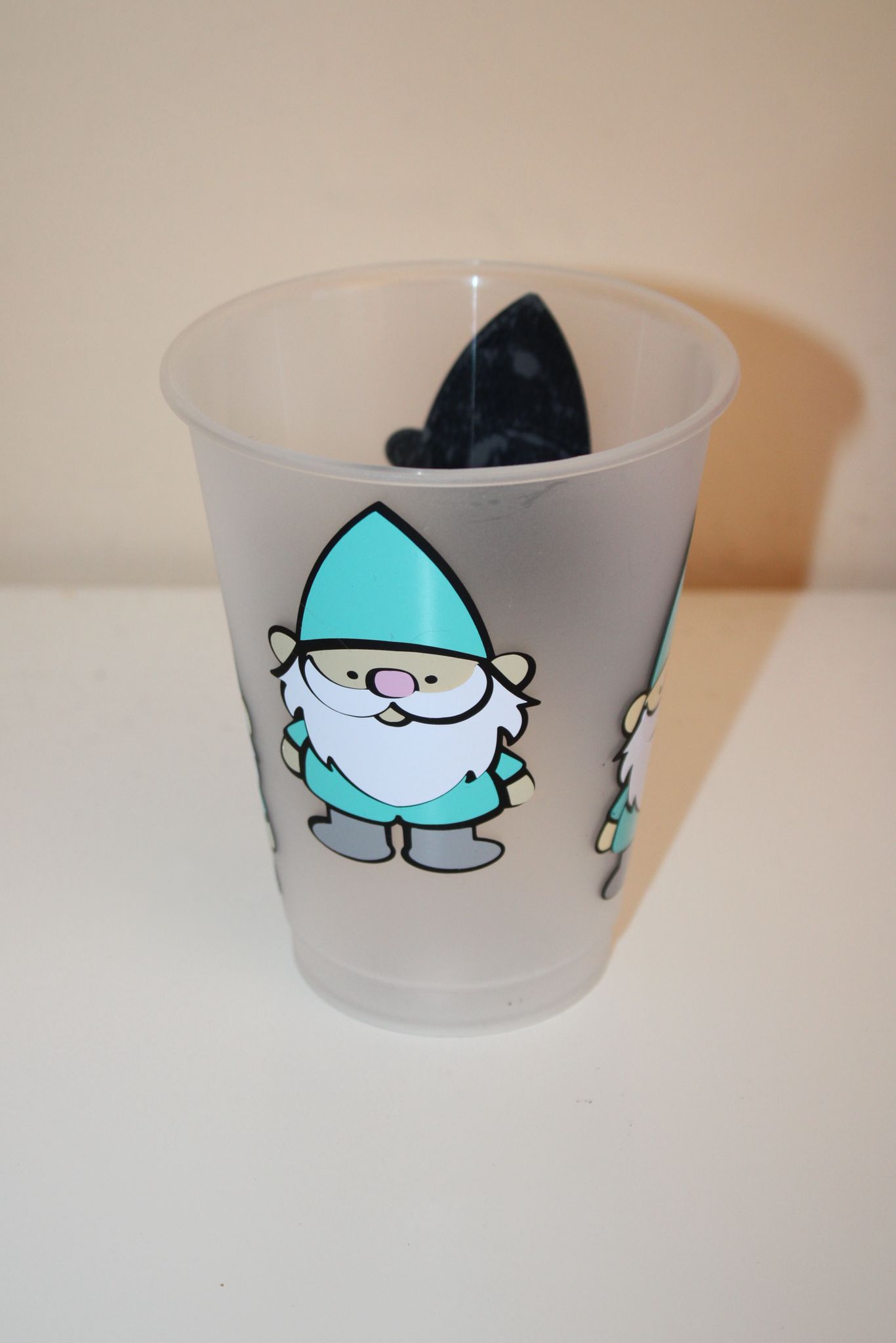 16oz Reusable Tumbler with Straw Clear - Image 9