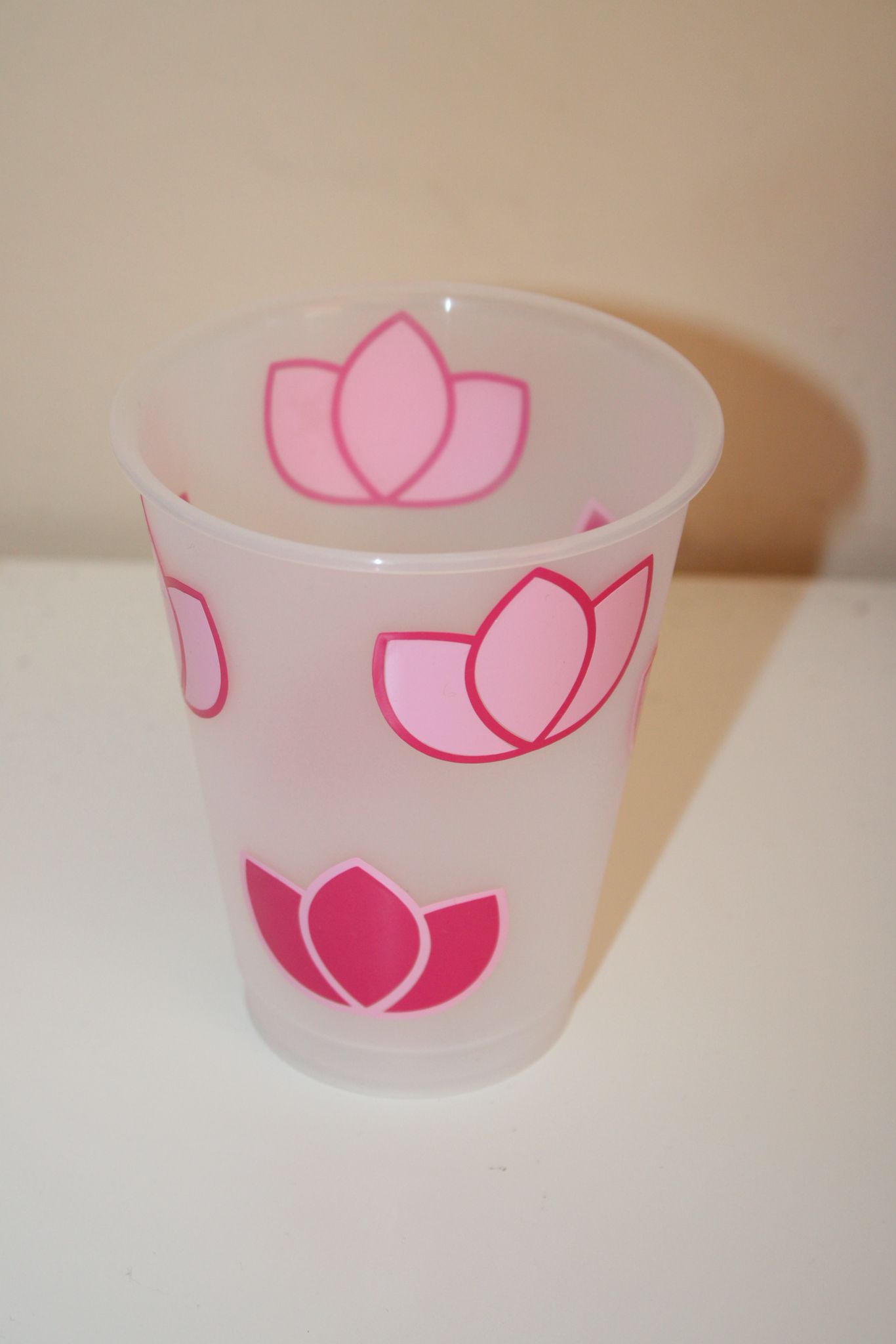 16oz Reusable Tumbler with Straw Clear - Image 4
