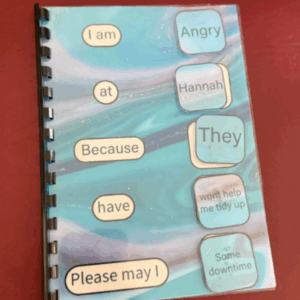Emotion and Communication Support Book – Visual Feelings and Sentence Builder Tool