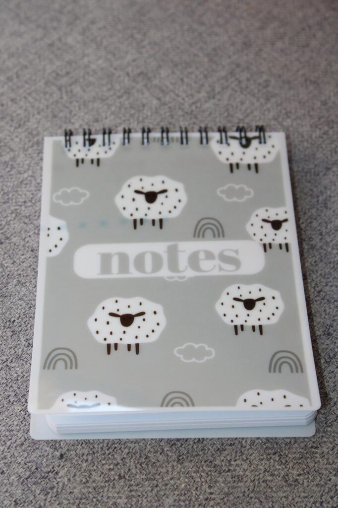 A6 Spiral-Bound Inspirational Notebook