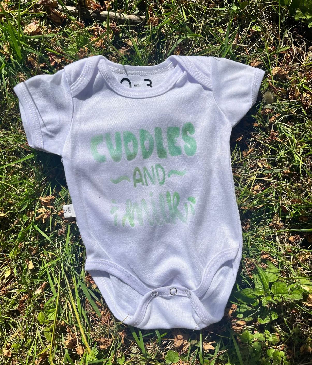Personalised Baby Vest: Newborn Gift - Image 2
