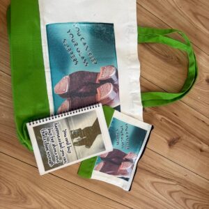 Tote bag, note book and pencil case bundle - perfect teacher gift