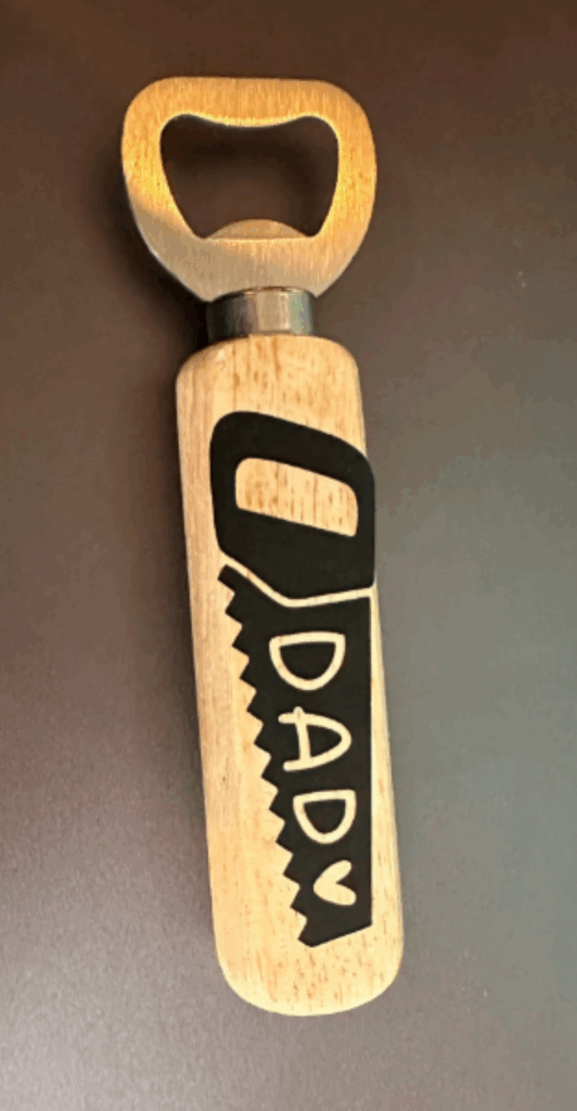 Wooden Handle Bottle Opener – Fun Beer Gift