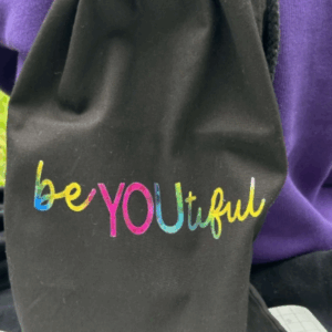 Personalised medium drawstring bag