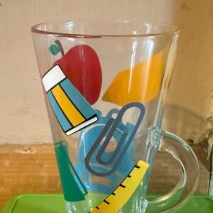 Clear Glass Latte Cup