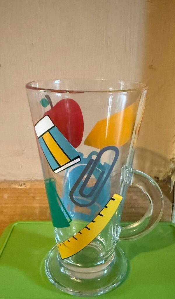 Clear Glass Latte Cup