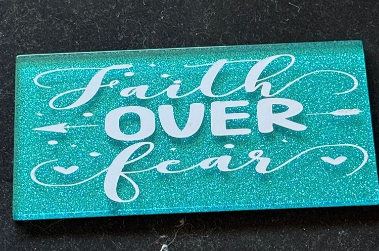 Glitter Family Plaque: Quote Sign - Image 3
