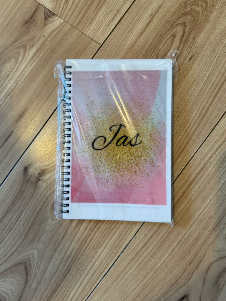 A5 Spiral-Bound Inspirational Notebook
