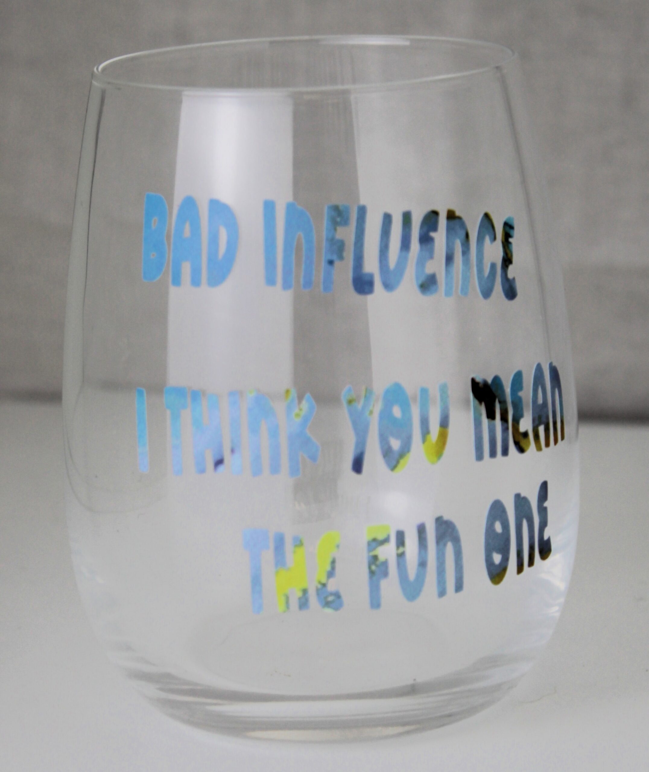 Elegant Stemless Wine Glass - Image 4