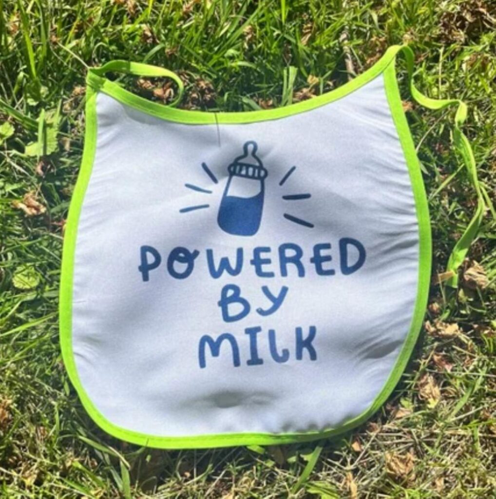 Baby Bib: Quote Gift